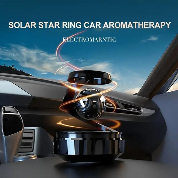 Plastic Solar Powered Levitating Ball Illusion Car Interior Dashboard Air Freshener