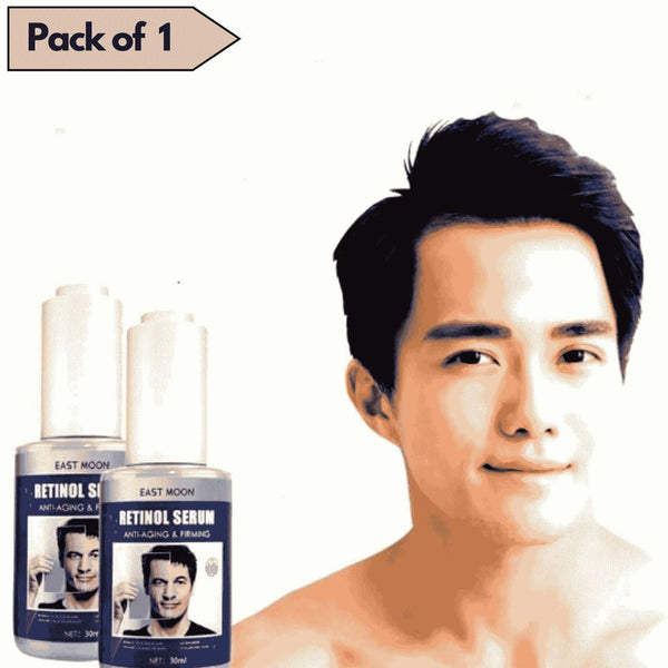 Collagen Men Face Serum Anti Wrinkle Anti Aging Hyaluronic Acid Moisturizing Firming Lifting Brightening Man Facial Skin Care(Pack Of 1)