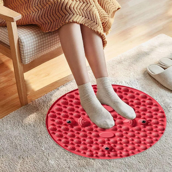 Silicone Foot Massage Pad Durable with Tactile Pressure Points